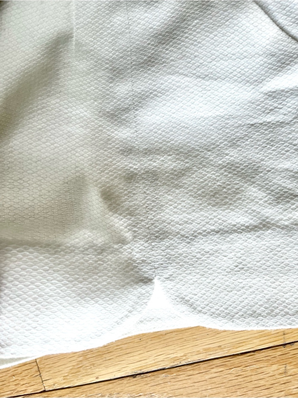 ANNIE GRIFFIN Cotton white shorts size 2 - Picture 8 of 9